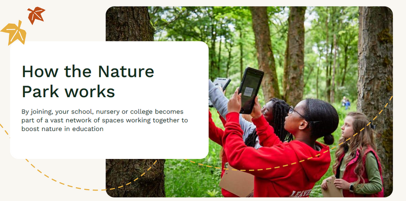 Education Nature Park Information and link